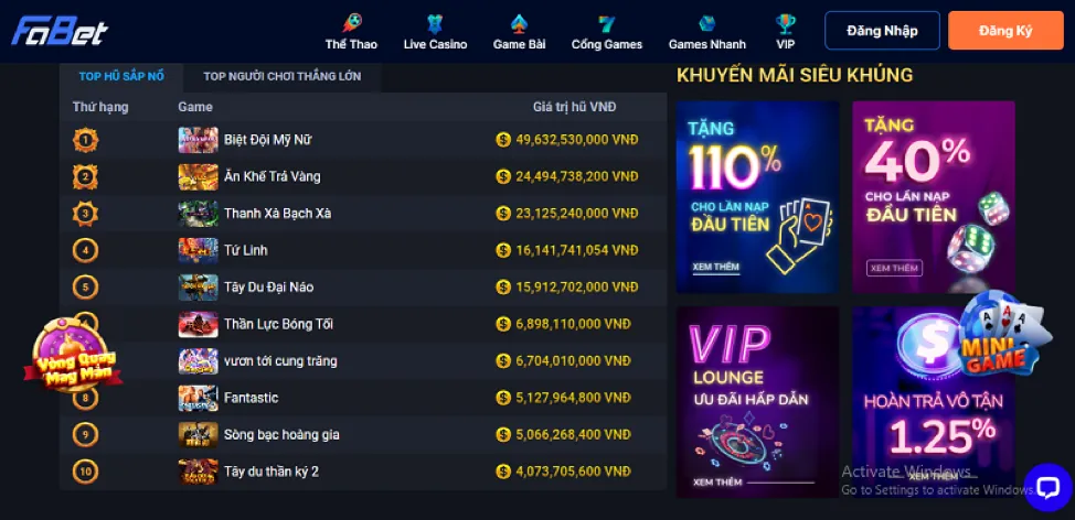Bàn Baccarat tại 123goal nhà cái